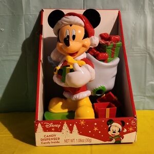 Disney, Mickey Mouse, Christmas,  Candy Dispenser